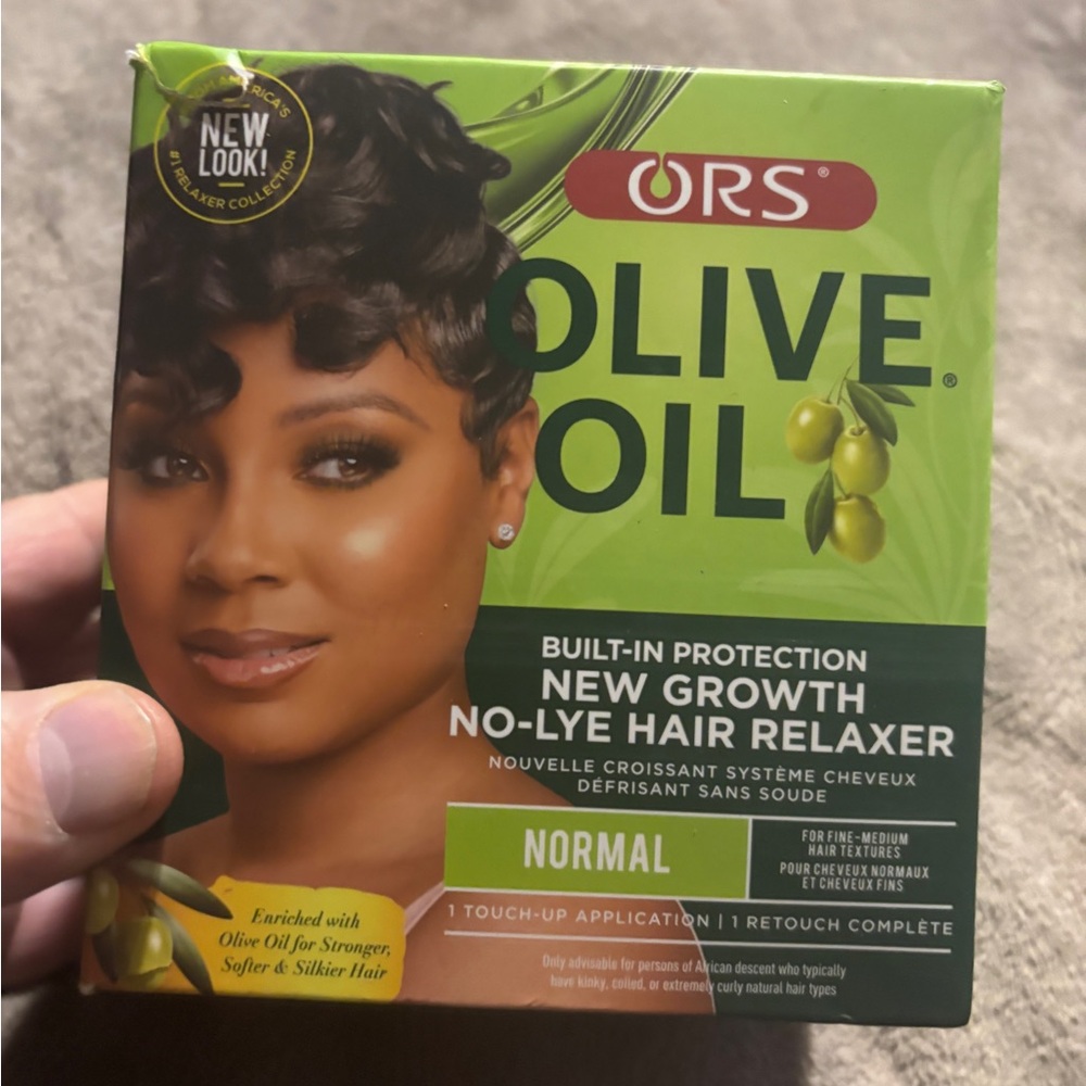 Ors Olive Oil kit New Growth No-Lye Hair Relaxer - Normal. New